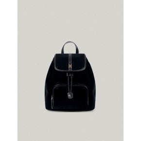 CLASSIC LOGO POCHE BACKPACK [BLACK - VELVET]