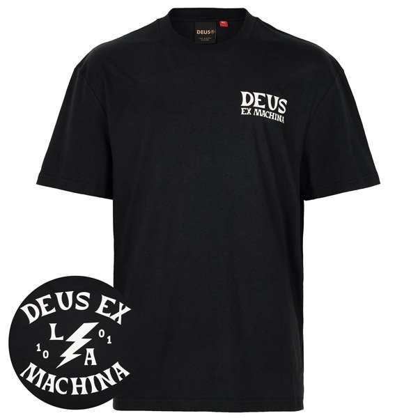 [부산점] 데우스엑스마키나 블랙 치누크 티셔츠 D261MTS324 BLACK
