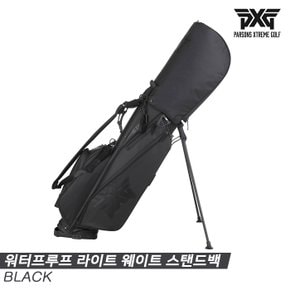 [카네정품]2023 PXG 워터프루프 라이트 웨이트(WATERPROOF LIGHT WEIGHT) 스탠드백[블랙]