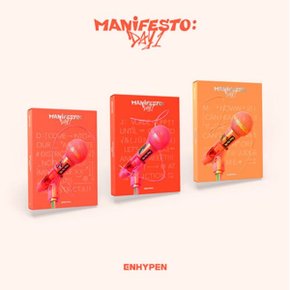 개봉앨범 포토카드 없음  엔하이픈 (ENHYPEN) - MANIFESTO : DAY 1