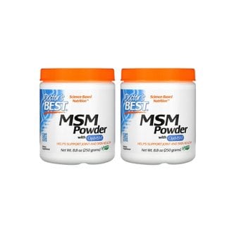  2개X  닥터스베스트  MSM  옵티  파우더  영양제  250g