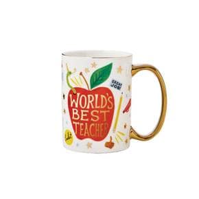 World`s Best Teacher 도자기 머그컵 470ml