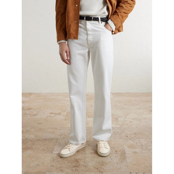 브루넬로쿠치넬리 가죽 스니커즈 46376663163130183