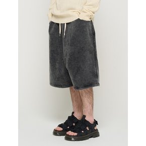PIG DYING BERMUDA PANTS (BLACK)