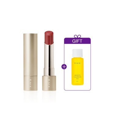 RMK [8]NEW 벨벳 쉰 립 컬러(리필 + 케이스)(스무드 클렌징 오일 30ml)