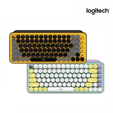 Logitech 로지텍코리아 POP KEYS 무선 블루투스 기계식 키보드 (정품)