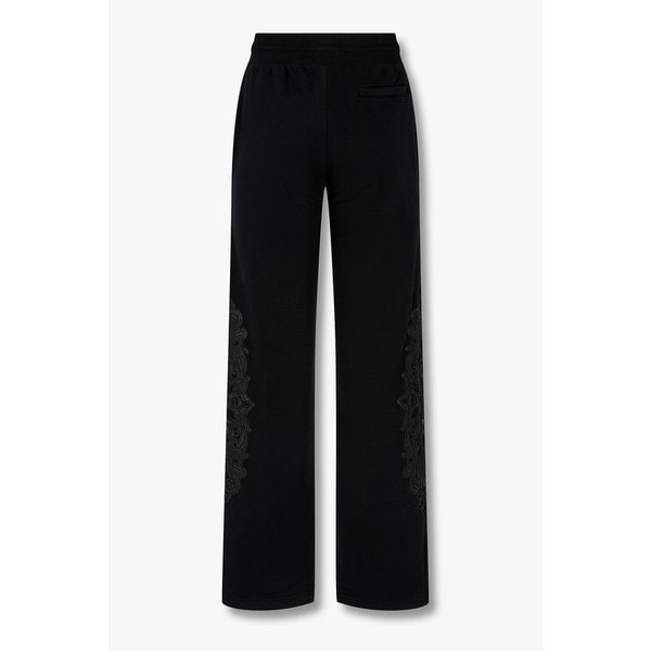 레더 인서트 트랙 팬츠 8615312117000