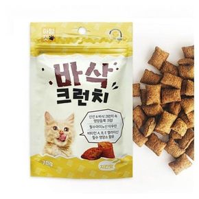 아임캣 바삭 크런치 70g 치킨맛