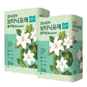 모나리자 두루마리휴지 보타닉포레 블라썸(부케향) 3겹 27M 30롤 2개