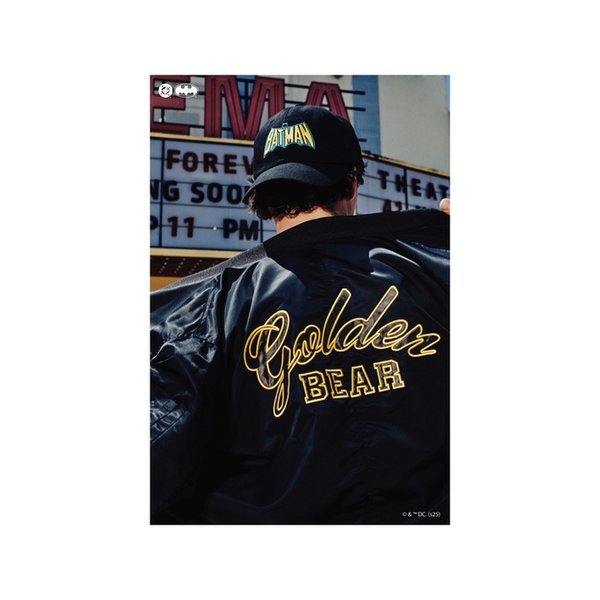 (U)(GOLDENBEAR X BATMAN) 그래픽 MA-1 자켓 G4UAW25021BKX