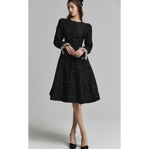 star gold tweed dress&coat