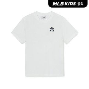 (공식)26SS 베이직 스포티브 스몰로고 티셔츠 NY (White) 7ATSB1163-50WHS