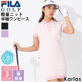 5834862 FILA GOLF 필라 골프 골프웨어 원피스 반소매 여성 브랜드 봄 여름  CA3501235