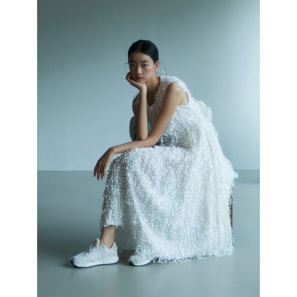 [유니 Pick] Bridal Snow Flower  Dress_white