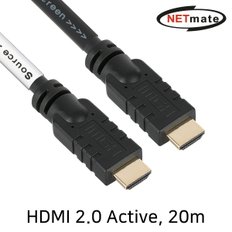 강원전자 NETmate NMC-HA20Z HDMI 2.0 Active 케이블 20m