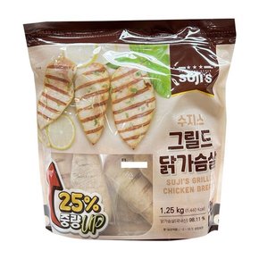 수지스 그릴드 닭가슴살 1.25kg_냉장