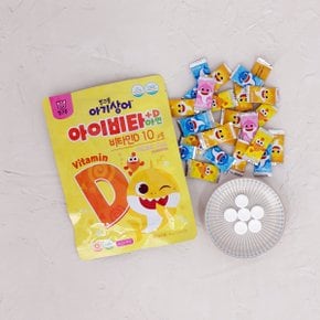 아기상어 아이비타+D 아연 40정