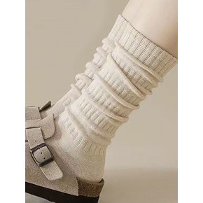 1329 루즈 면 니 일본 갸루 삭스   양말