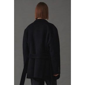 Bibi Handmade Belted Halfcoat_Black