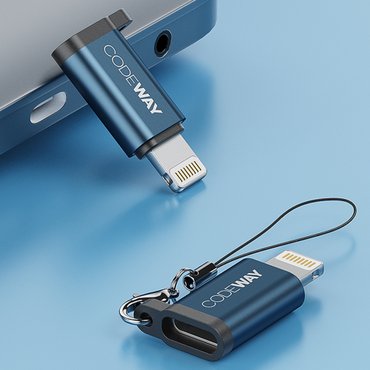 코드웨이 USB C타입 to 라이트닝 8핀 OTG 젠더