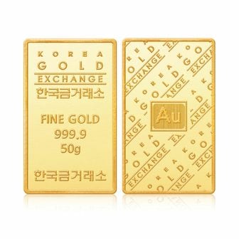 한국금거래소 24K 순금 골드바 50g