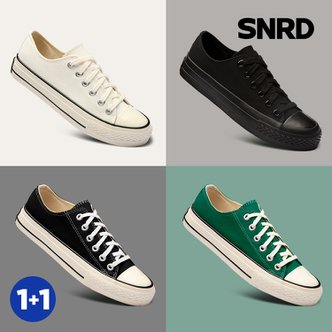 SNRD 1+1 레트로 컬러 캔버스 커플 스니커즈 SNRD리미티드