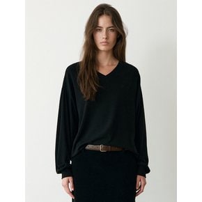 Base V-Neck Jersey Top_2colors