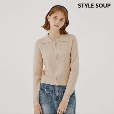 SOUP 스탠칼라 집업 카디건 SZ9GDE3 _P352013701