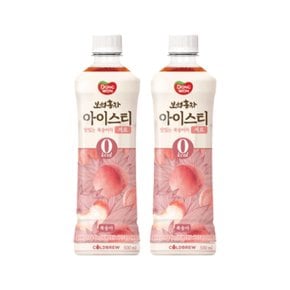 동원 보성홍차 아이스티 제로 복숭아 500ml 24개