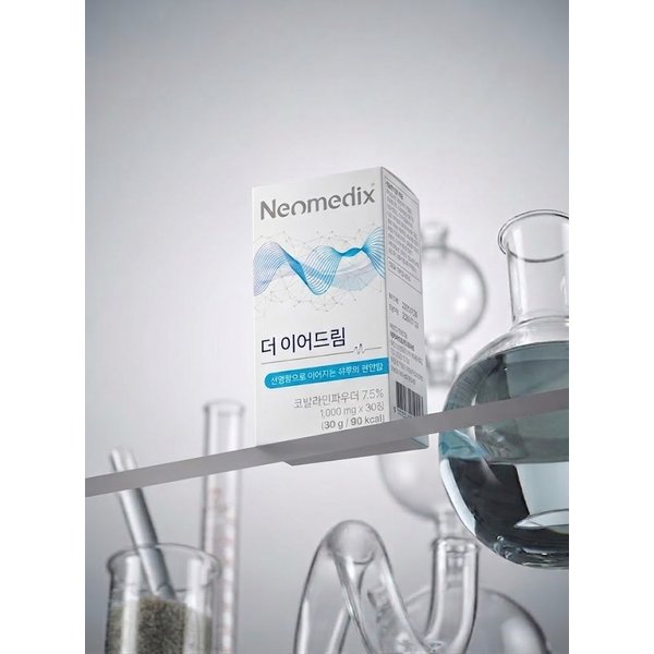[공식판매처] 네오메딕스 더이어드림 네오오디움 코발라민 가바 마그네슘 아연 레스베라트롤 홍삼 4박스 4000mg
