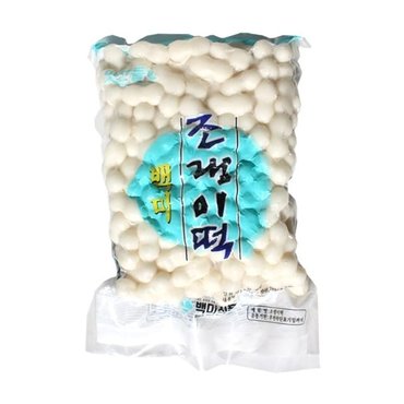  백미 조랭이떡1kg (W281BC7)