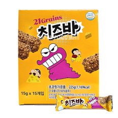 21곡 짱구 치즈바 225g