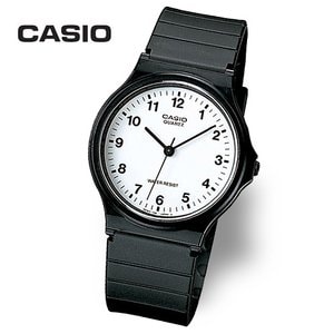 카시오 [정품] CASIO 카시오 MQ-24-7B 저소음 수능 손목시계 학생 시험 수험생