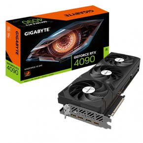 GIGABYTE NVIDIA GeForce RTX4090 GDDR6X GV-N4090WF3V2-24GD 탑재 그래픽 보드 24GB[국내 정규