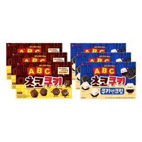 ABC 초코쿠키 152g+ABC 초코쿠키 쿠앤크 130g 3개씩