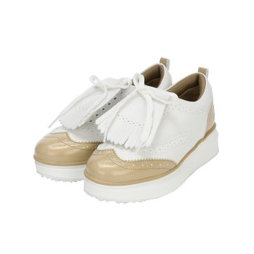 MARTINE GOLF [정상가 358000원]여성 태슬 스파이크리스화 베이지 (QWAESH00153)
