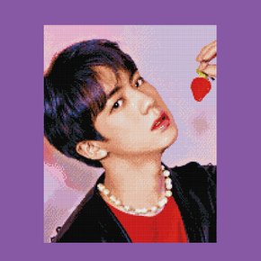 DIY 보석십자수 BTS 방탄소년단 큐빅페인팅 v2 진 40x50