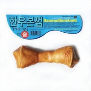 네츄럴EX 한우본껌 닭가슴살 중형 1P X ( 2매입 )