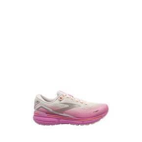 5037743 BROOKS Womens Ghost 15 Running Shoes In Grey/coconut/fuschia