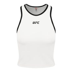 UFC 우먼스 피지컬 짐웨어 슬리브리스 화이트 U4SLV2209WH