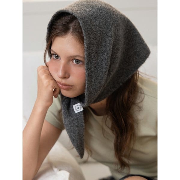 [단독]울 블랜드 트라이앵글 쁘띠 머플러 MF8133 8컬러