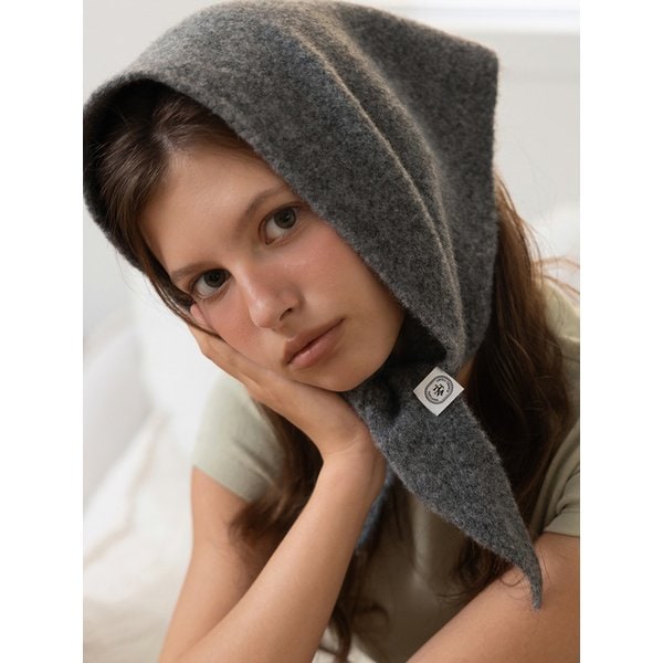 [단독]울 블랜드 트라이앵글 쁘띠 머플러 MF8133 8컬러