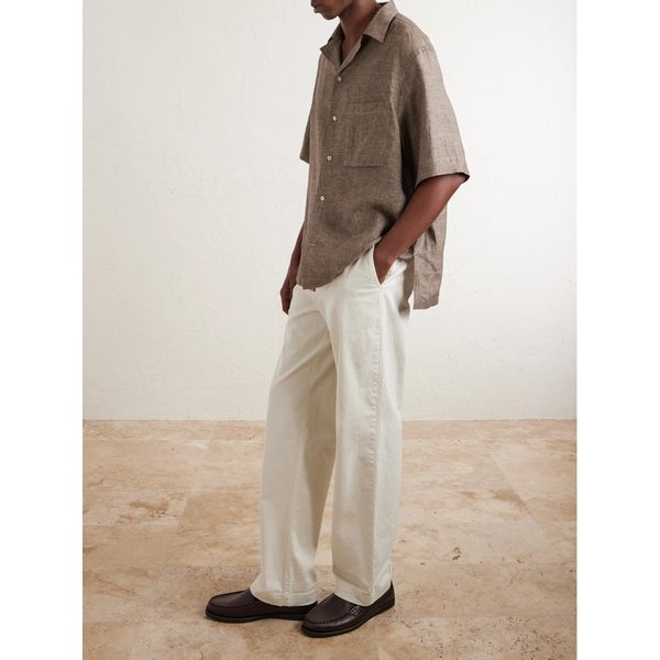 페데리코 캠프칼라 리넨 셔츠 46376663162993997