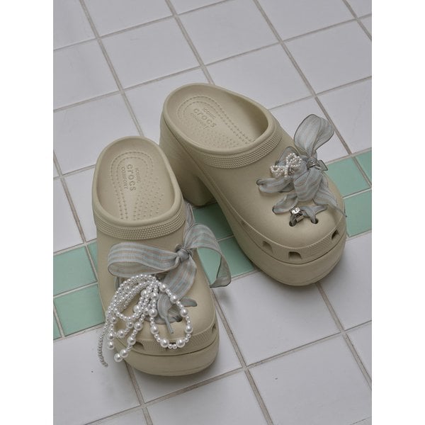 Pearl Beads Shoe Charm