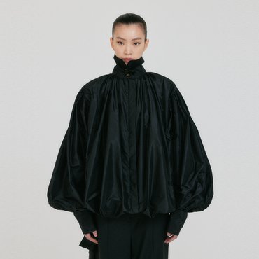 EENK ZOEM Shirred Volume Jumper - Black