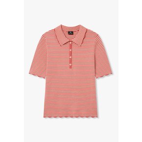 [PS PAUL SMITH] 여성 스트라이프 폴로 니트 5746128552000