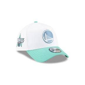 [해외] 1056347 뉴에라 모자 NBA 골든스테이트 워리어스 Spring Colorway 9FORTY AFrame Hat