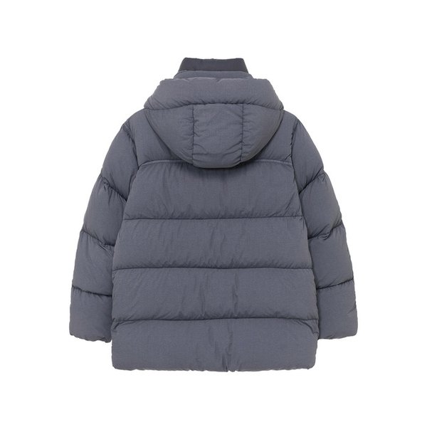 가먼트 다잉 후드 다운 Light Blue