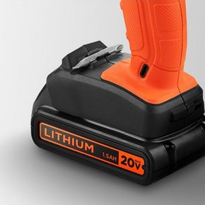 블랙앤데커 20V 무선 충전 드릴 드라이버(25pcs 액세서리) EBCD703
