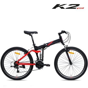 K2BIKE 케이투바이크 젯라이더 26인치 풀서스펜션 MTB 접이식자전거 시마노21단